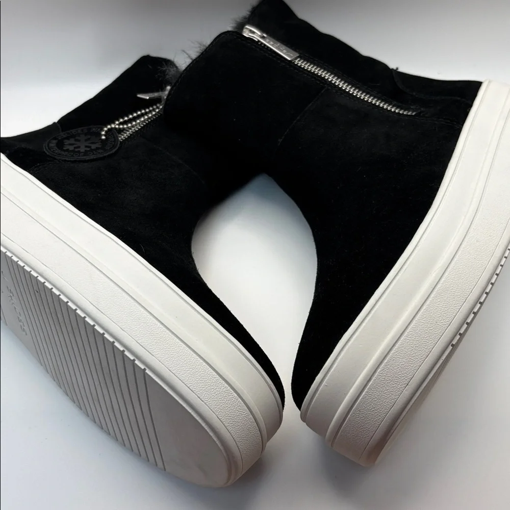 J/SLIDES Tristan Boot Waterproof Platform Booties - Size 6